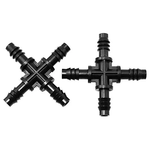 Zrm&e Conector Cruzado 3 8 6 Unidade Color Negro 4 Via 7y