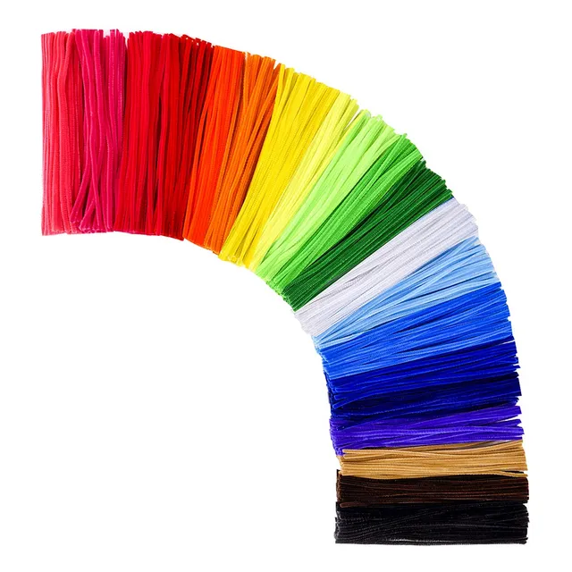 Kasemi Limpiapipas, 1000 Piezas Y 20 Colores Surtidos De Tal