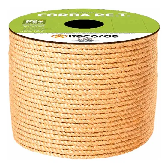Cuerda Sisal En Carretel 8mm X 220mts Itacorda U R U