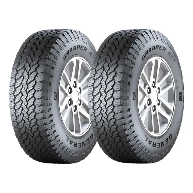 Kit 2 Pneu 225/70r16 103t General Tire Grabber At3 Xl