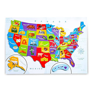 Mapa De Rompecabezas Americano De Los Estados Unidos 44 Mapa De Rompecabezas Americano De Los Estados Unidos 44