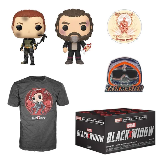 Funko Collector Corps Marvel - Black Widow Talla M