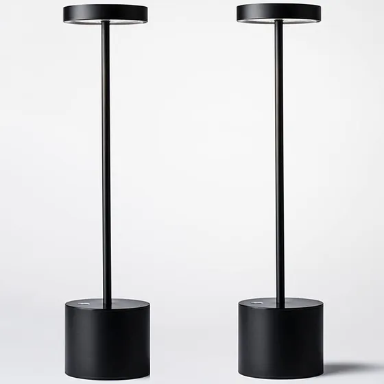 Lampara De Mesa Recargable Tactil Touch Noche Restaurant Bar