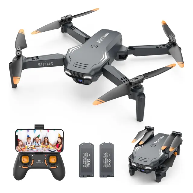 Heygelo Dron S90 Con Camara Para Adultos Mini Drones Fpv Hd