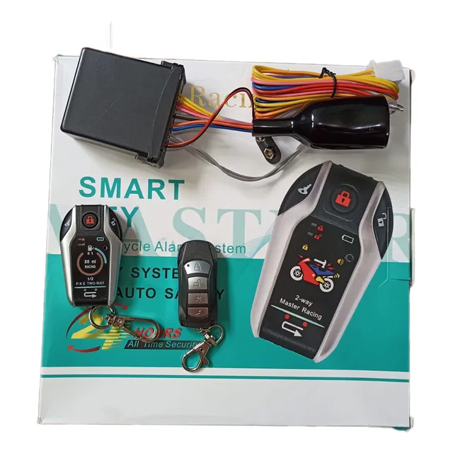 Alarma Para Motocicleta Con Sensor De Proximidad Y Doble Vía