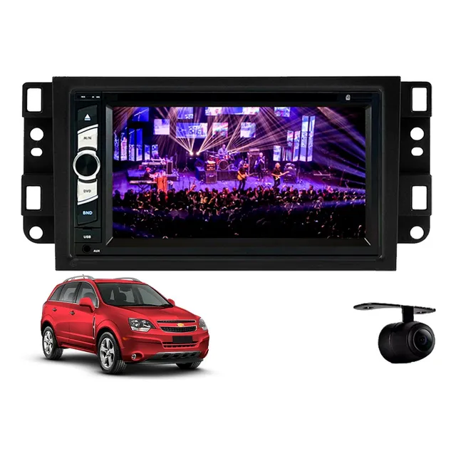 Central Multimídia Chevrolet Captiva + Espelhamento iPhone