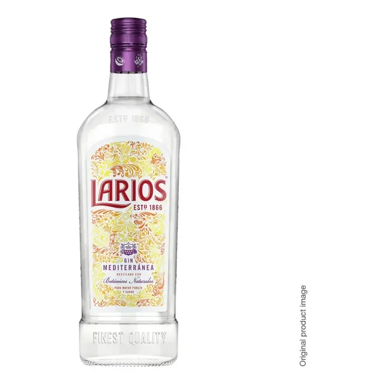 Gin Larios - Mediterránea Destilada- 700ml Sabor Original
