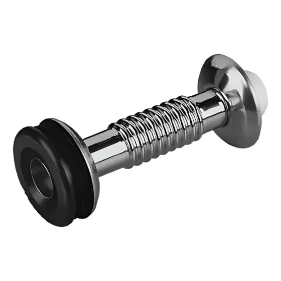  Conexion Descarga Flexible Para Inodoro Salida Baño Cromo