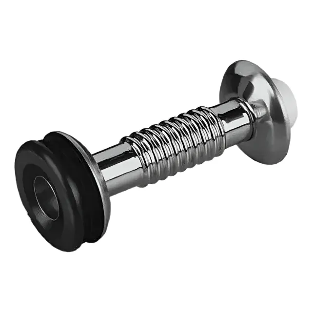  Conexion Descarga Flexible Para Inodoro Salida Baño Cromo