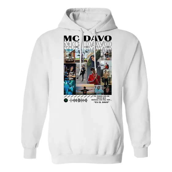 Sudadera Con Gorro Mc Davo Cantante