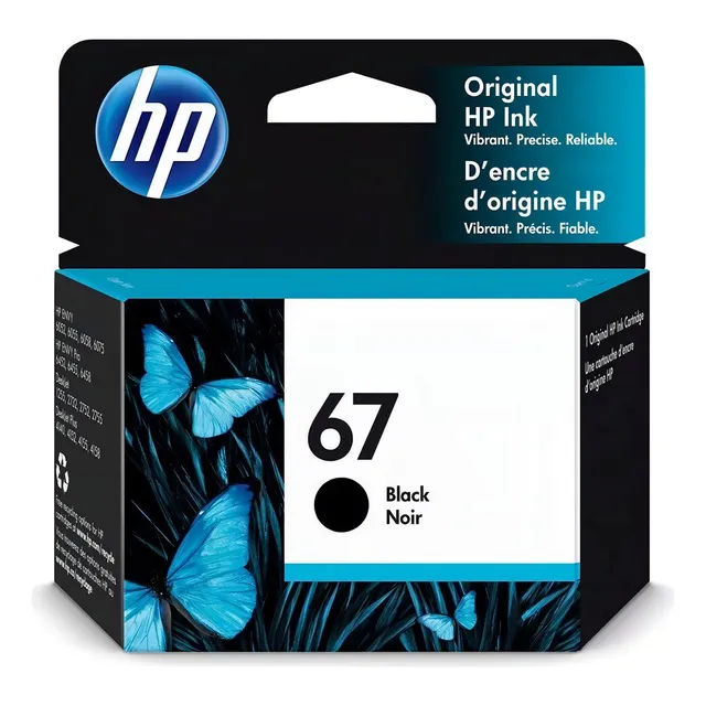 Cartucho De Tinta Hp 67 Color Negro