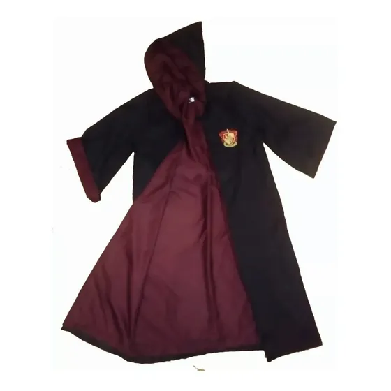 Disfraz Cosplay Potter Tunica Escudo Todas Las Casas 10 Años