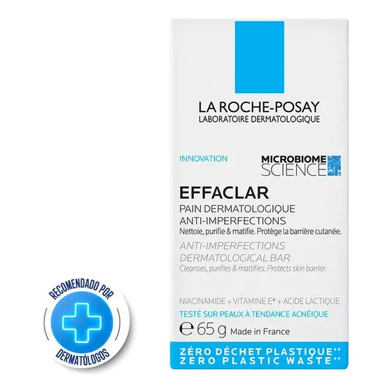 Barra De Limpieza Effaclar La Roche Posay 65 Grs.