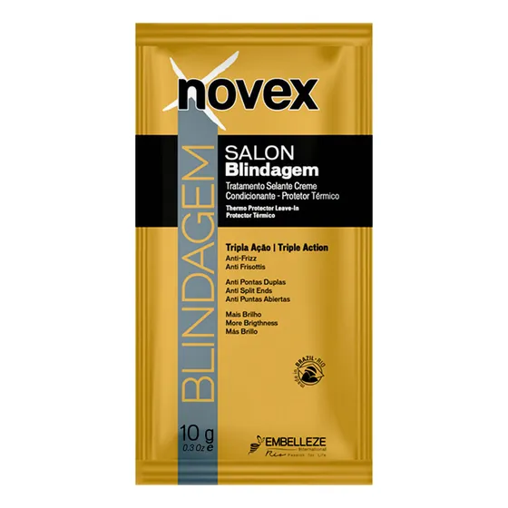 Novex Blindaje 30gr Sobre X 4 Unid Black&white