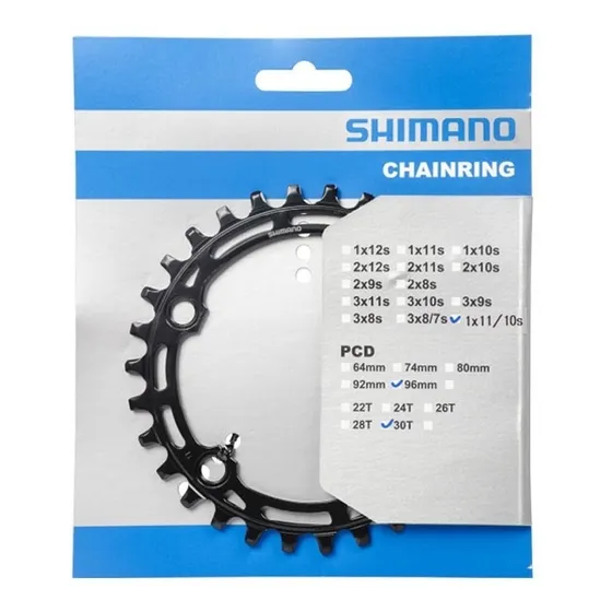 Coronilla 30t 32t Monoplato Deore M5100 Shimano