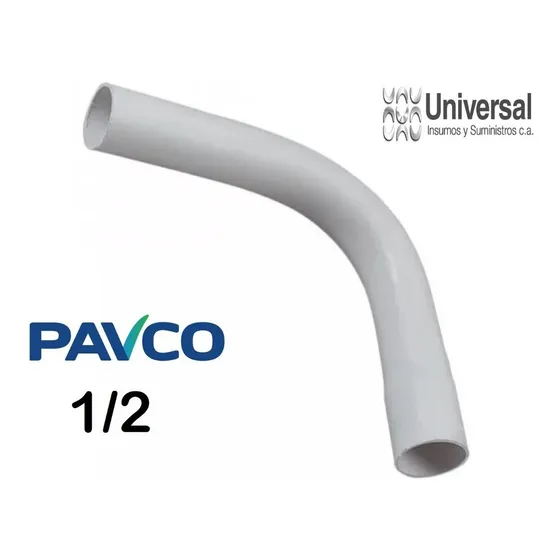 Curvas Pvc 1/2  De Electricidad  - Pavco (5 Pack)