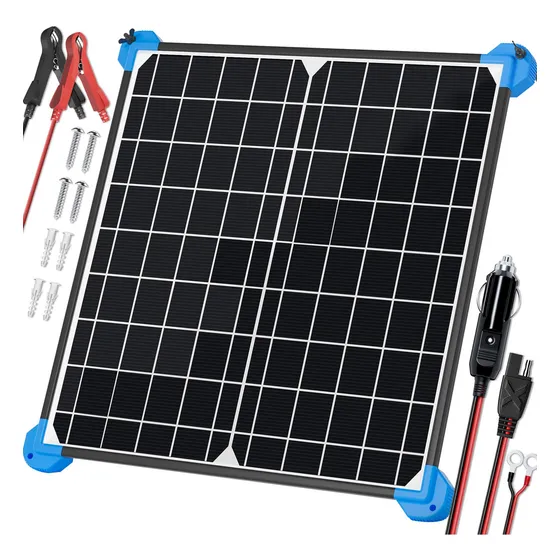 Panel Solar 20 W Kit Bateria Solar 12v Impermeable
