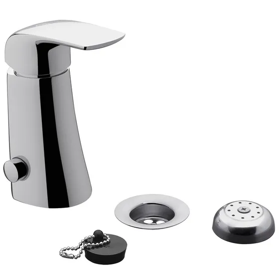 Grifería de baño FV Epuyén 0189/L2 Color cromo y acabado cromado