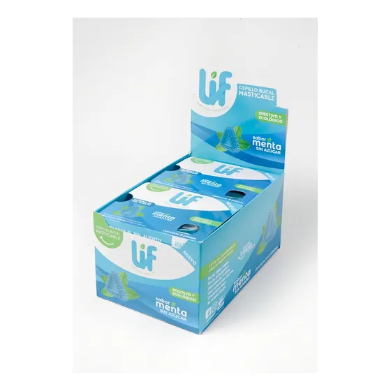 Cepillo de dientes LIF Cepillo Bucal Masticable ultra suave pack x 6 unidades