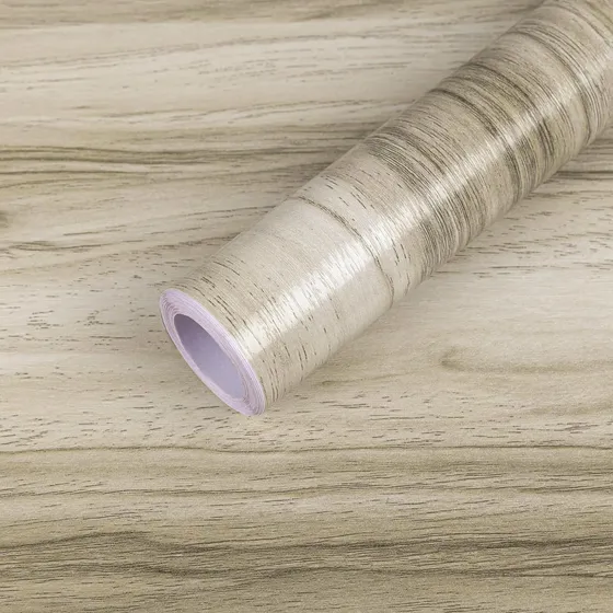 Vinilo Adhesivo Madera Pared 40cm X 10m Rollo Lavable Cocina