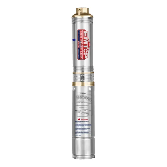 Bomba Sumergible Semisurgente 370w 0.5hp 48mts Emtop