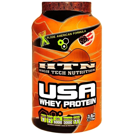 Usa Whey Protein 3,8 Lb 1,7 Kg  Htn Proteína Concentrada 
