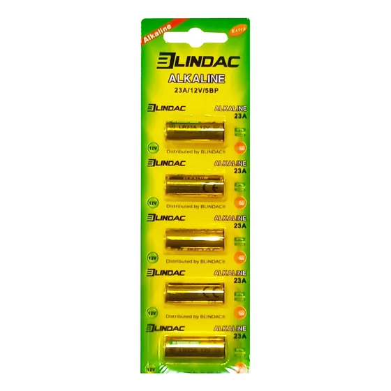 Pilas Alcalinas 23a Blindac Blister De 5 Unidades