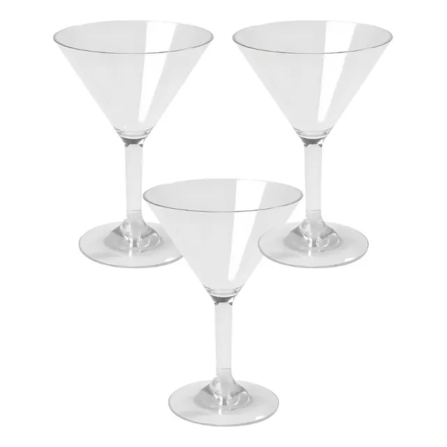50 Copas De Martini De Plástico Envio Gratis