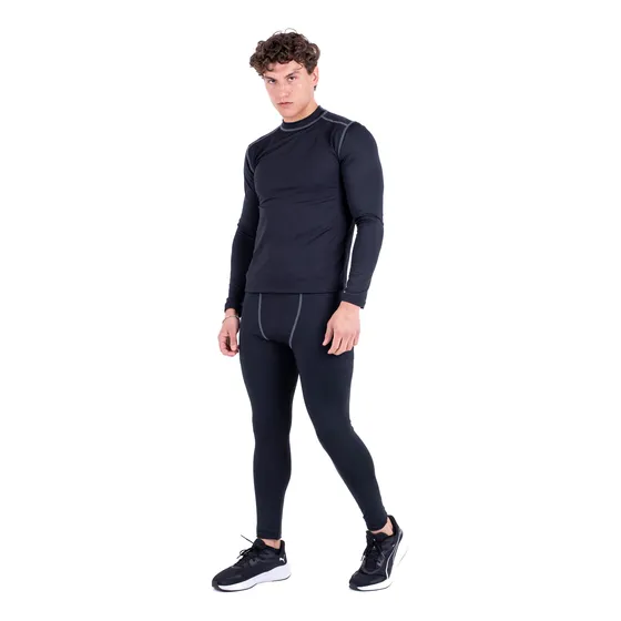 Conjunto Térmico Hombre Remera+calza+cuello Deportivo Maner®