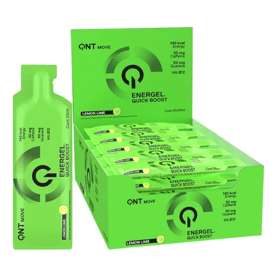 Box 25 Geles Energeticos Energel Lemon Lime 55ml - Qnt