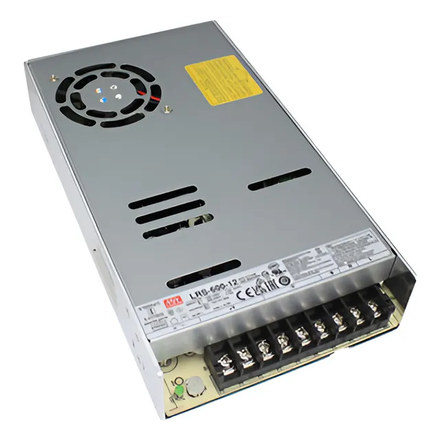 Fuente Conmutada 600w 12v/50a Cert Ul Mean Well Lrs-600-12