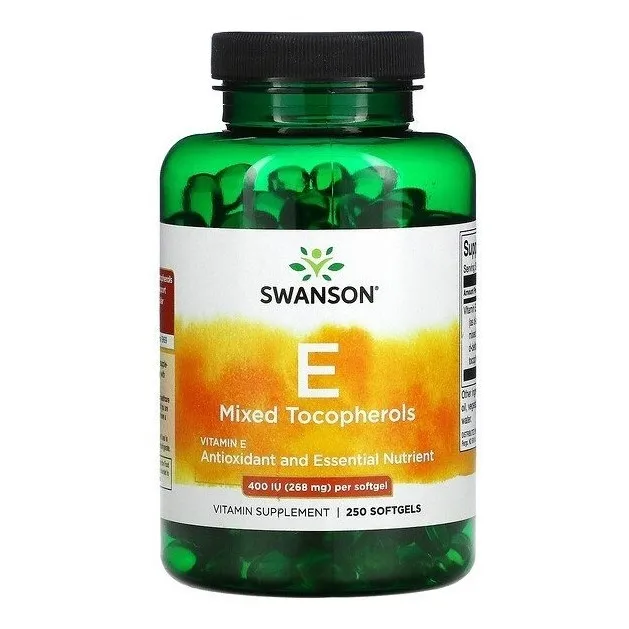 Swanson | Vitamin E | D-alpha | 400 Iu | 250 Softgels