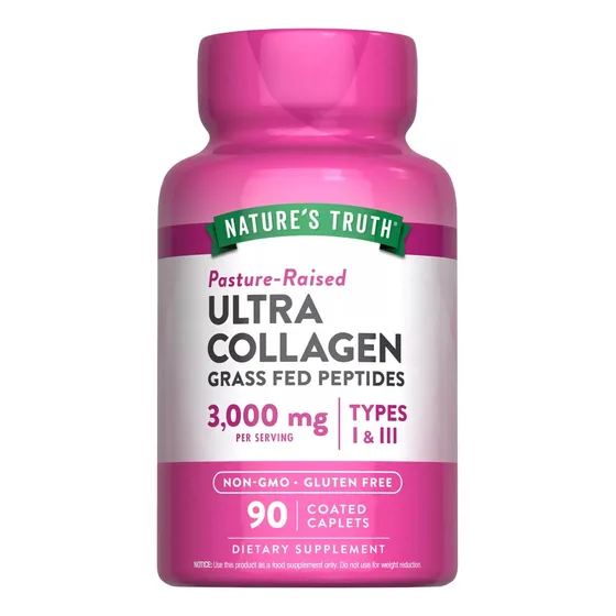 Colageno Hidrolizado 3000mg Tipo 1 Y 3 X90 Tab Natures Truth