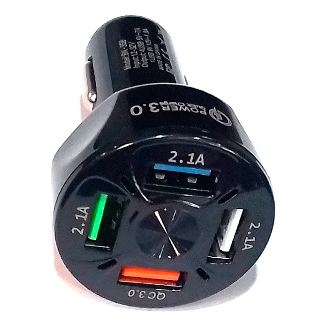 Cargador Usb Enchufe Auto Carga Rapida 7a 35w