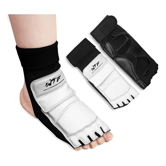 Almohadillas De Pie Empeine Tobillo Protección Taekwondo 