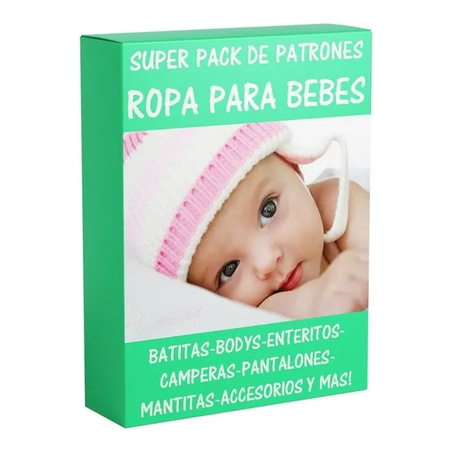 Moldes Y Patrones De Ropa Para Bebés Bodys Enteritos Campera