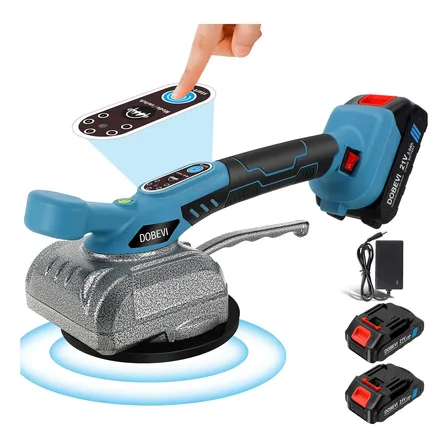 Maquina De Assentar Piso Porcelanato Vibradora Profissional 110/220v