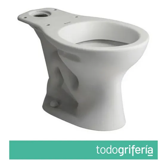 Inodoro Ferrum Largo Sanitario Baño Loza Blanco Andina IALQ