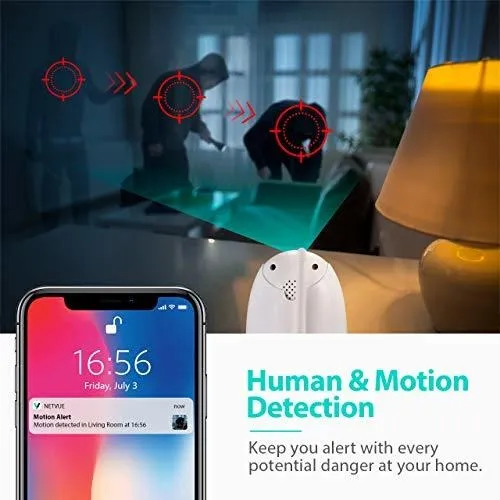 Camara 1080p Fhd 2.4ghz Wifi Pet Casa Para Mascota Bebe