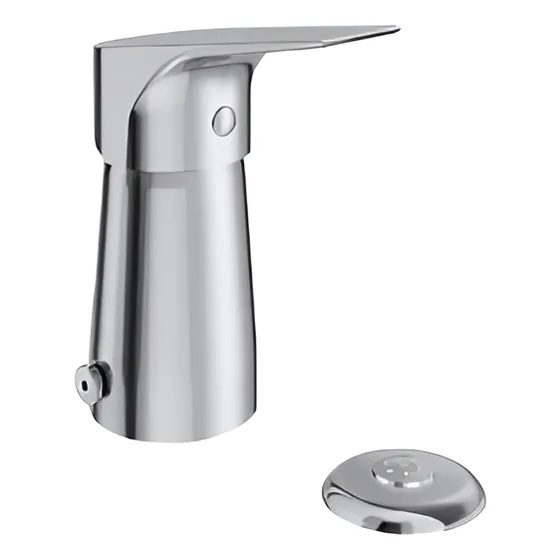 Grifería Bidet Con Transferencia Cartago - Ramon Soler Plateado Brillante