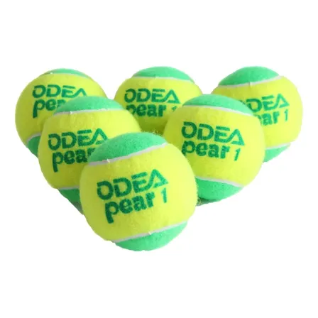 Pack De 48 Pelotas De Tenis Cancha Verde. Odea Amarillo