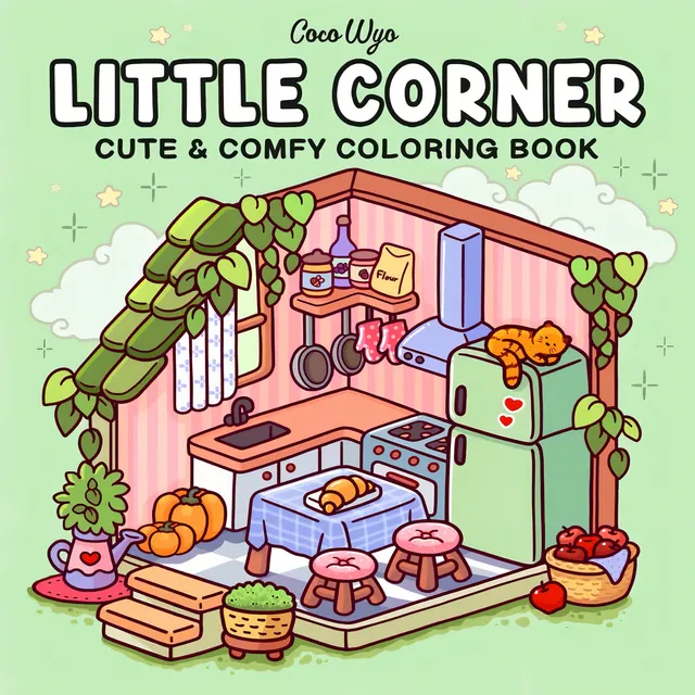 Libro Para Colorear Coco Wyo Little Corner Anti Estres Original - Computech