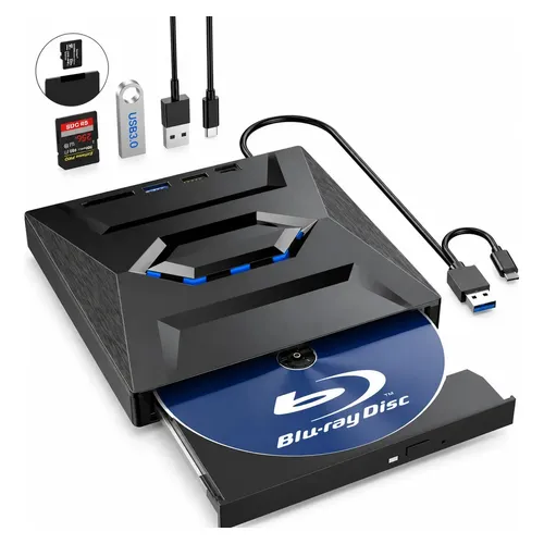 Didar Blu Ray Dvd Player, Ultra Mini 1080p Blue Ray Disc