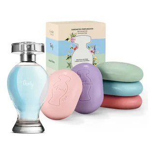 Kit Botticollection Thaty Deo ColĂŽnia 100ml + Kit Sabonetes Kit Botticollection Thaty Deo ColĂŽnia 100ml + Kit Sabonetes