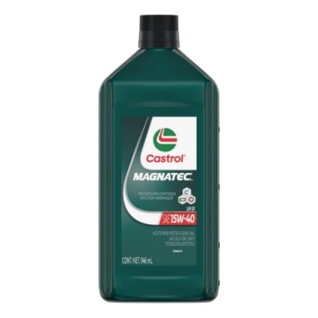 Aceite Castrol Magnatec 15w40 Cuarto X 6 Und