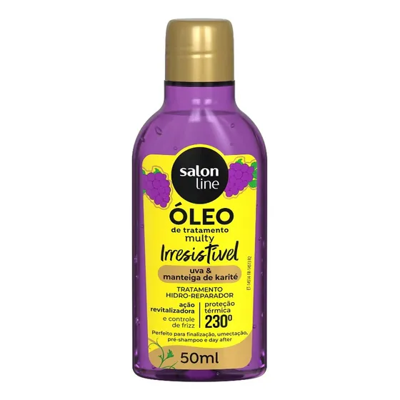 Salon Line Óleo Multy Irresistível Uva 50ml