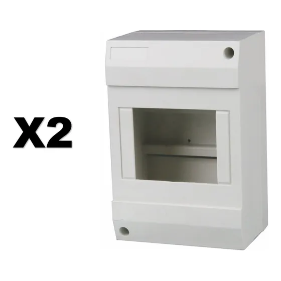 Caja Para Breaker Termomagnéticos De 2 A 4 Circuitos