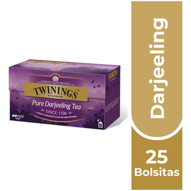 Twinings Pure Darjeeling X 25 Bolsitas