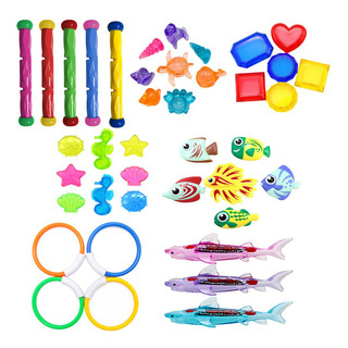 Juguetes De Buceo Juego De Juguetes De Piscina De 40 Piezas Juguetes De Buceo Juego De Juguetes De Piscina De 40 Piezas