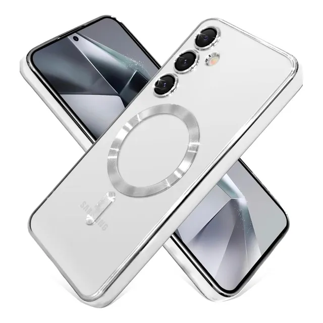 Funda Metalizada Magnetica Para Samsung S24 Fe
